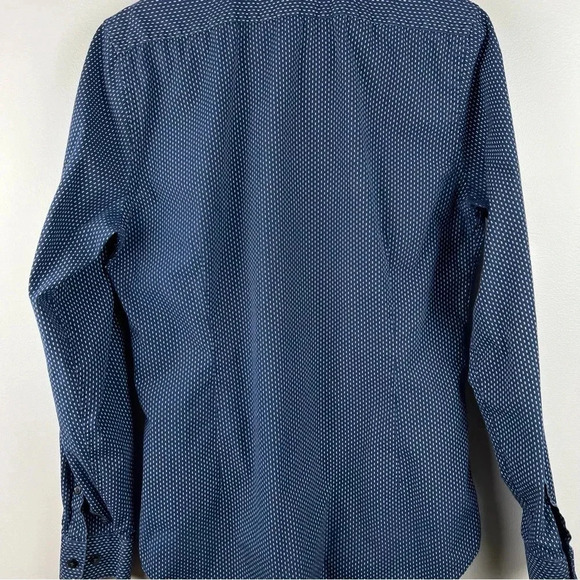 π Expressβ Medium Slim Fit Medium 15-15.5β, Navy Design - Picture 11 of 13